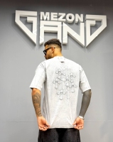 تیشرت کروم طوسی روشن