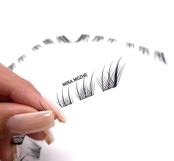 مژه اماده نصب روسی فانتزی