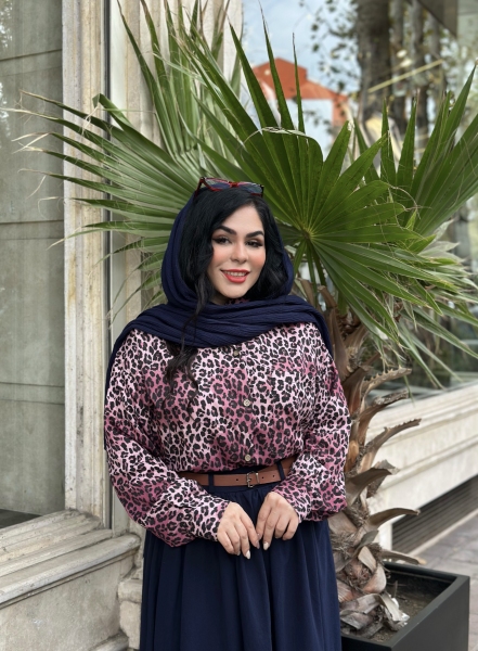 شومیز پلنگی دلارا