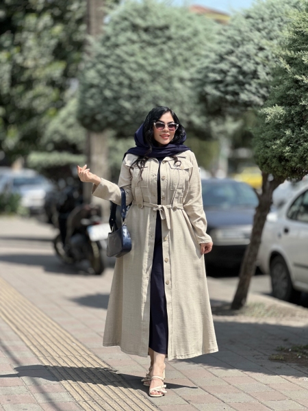 مانتو بلند حنانه