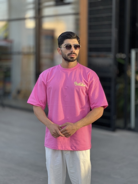 تیشرت دورس تابستانی Abot صورتی