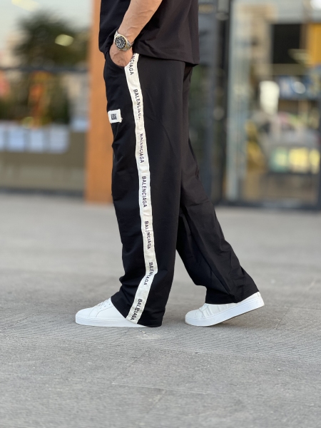 شلوار بگ گلکسی H بالنسیاگا داخل چاپ