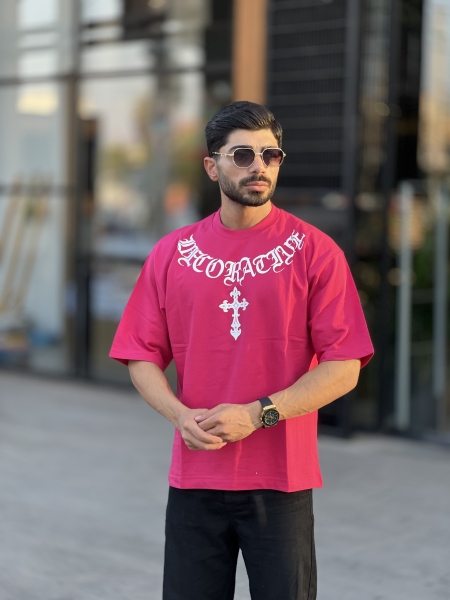 تیشرت دورس تابستانه Ph Salib سرخابی