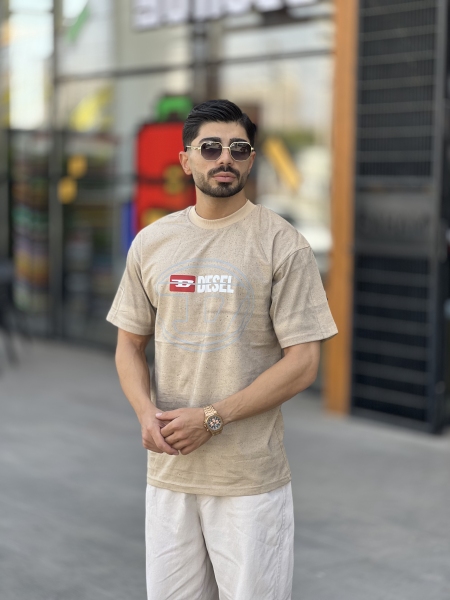 تیشرت حراجی پیسوله Diesel کرمی