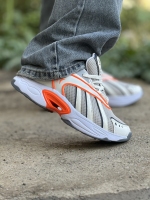 کتونی آدیداس گلکسی سفید نارنجی