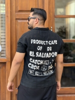 پیراهن مراکشی پشت چاپ مشکی