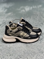 کتونی نیوبالانس مدل فشن لژ دار مشکی کرم