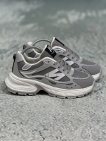 کتونی نیوبالانس مدل فشن لژ دار طوسی