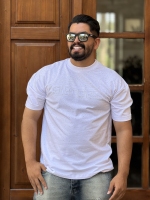 تیشرت نگین دار ستاره بالنسیاگا سفید