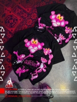 تیشرت پلنگ صورتی