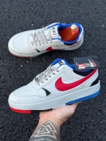 ست کتونی NIKE AIR FORCE جدید طوسی قرمز