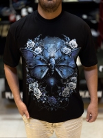 تیشرت فول چاپ پروانه