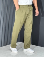 شلوار نیم بگ مازراتی مردانه سبز