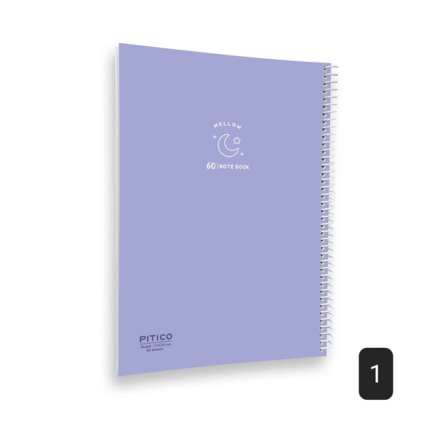 دفتر مجلد پاستلی سری Mellow