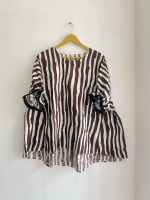 شومیز راه راه فری سایز