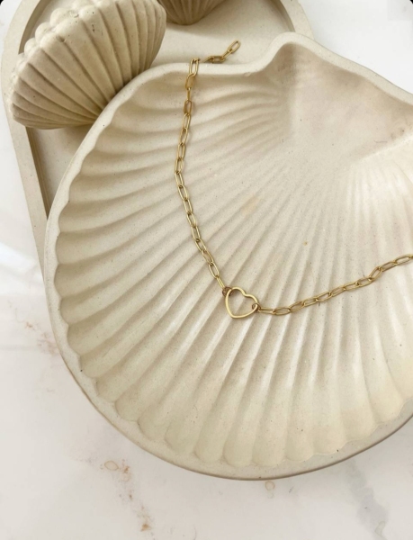 گردنبند قلب توخالی