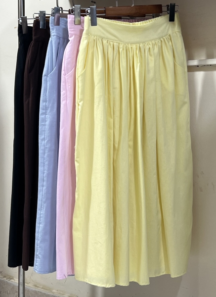 دامن لینن zara