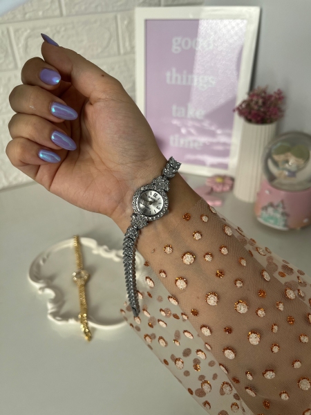 ساعت جواهری گندمی