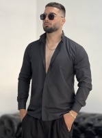 پیراهن دوشین SLIMFIT مشکی