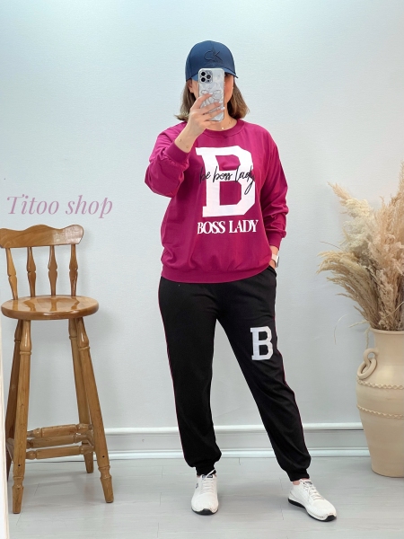 ست بلوز و شلوار باس لیدی