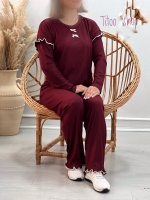 ست بلوز و شلوار پاپیون