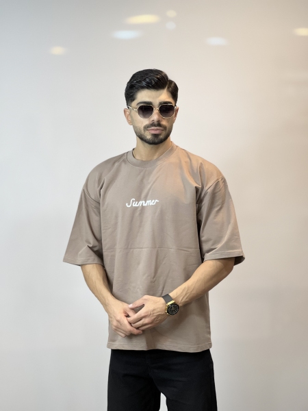 تیشرت دورس دونخ Sommer کرم خاکی