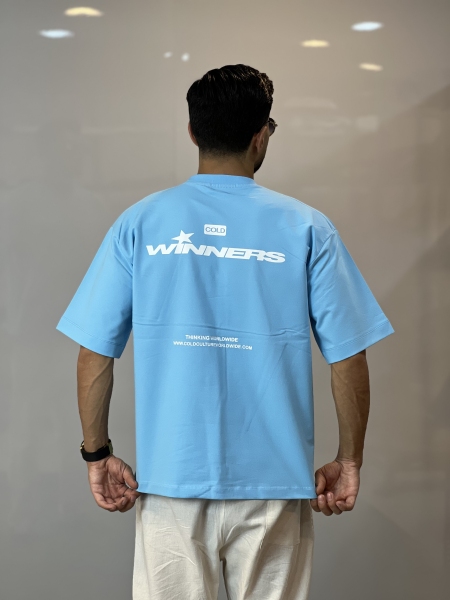 تیشرت دورس پاییزه Winer آبی آسمانی