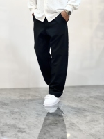 شلوار بگ فیت مازراتی مشکی