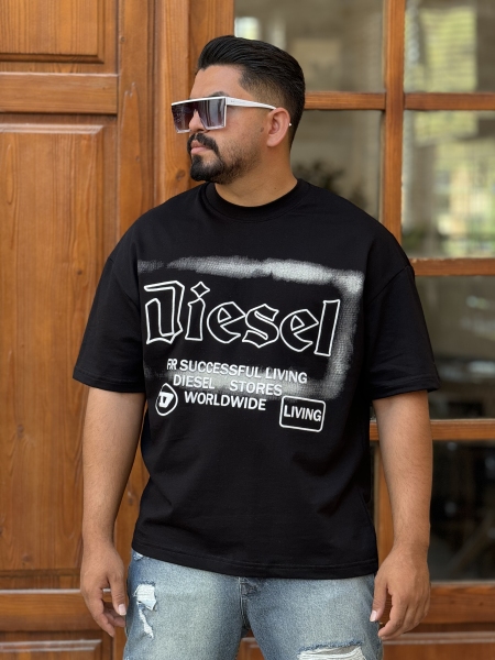 تیشرت دیزل مشکی