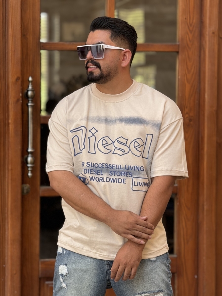 تیشرت دیزل کرم