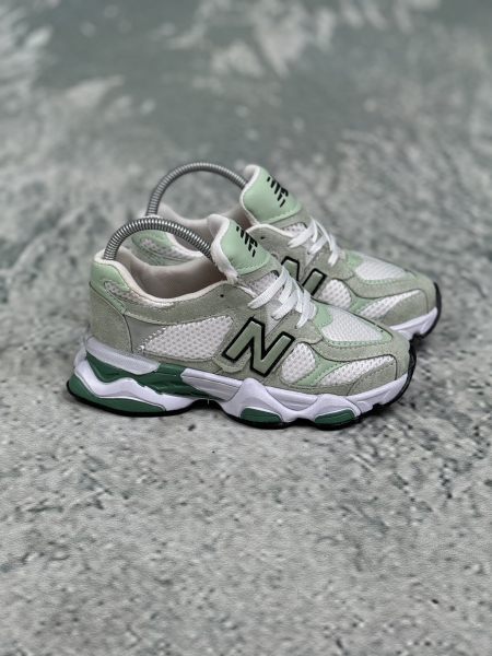 کتونی 9060 بچگانه سفید سبز