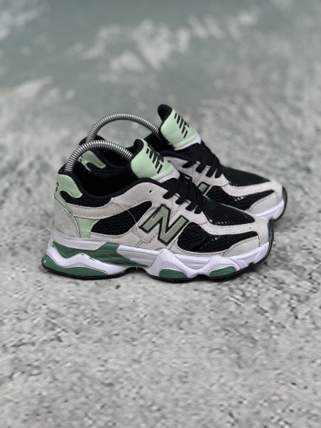 کتونی 9060 بچگانه مشکی سبز