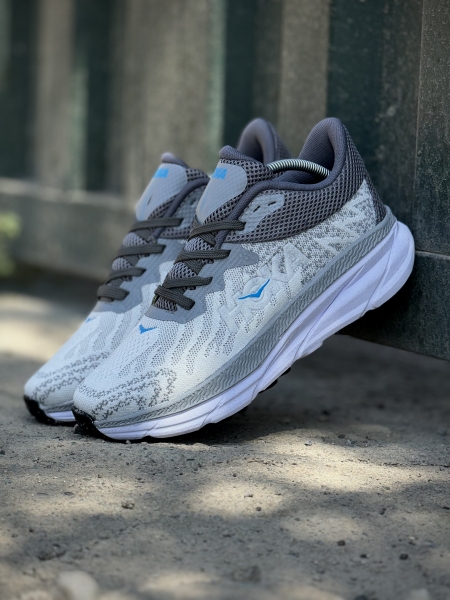 کتونی رانینگ هوکا طوسی آبی