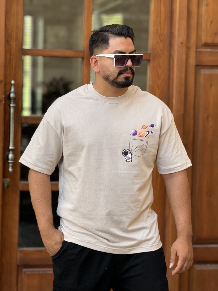 تیشرت فصانورد کرم