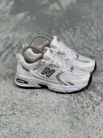 کتونی نیوبالانس 530 (جدید) سفید نقره ای