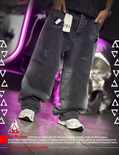 شلوار بگ استایل ساده