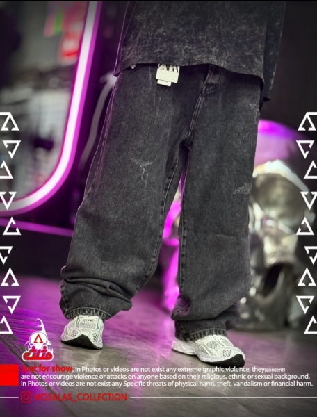 شلوار بگ استایل ساده