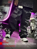 شلوار بگ جین پارچه خارجی