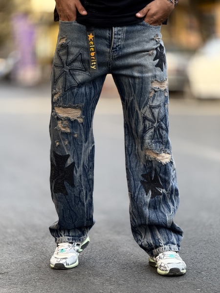 نیم بگ گلدوزی صلیب