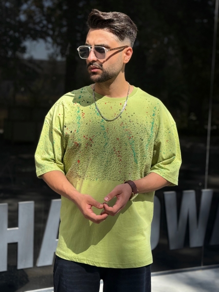 تیشرت باکسی چاپ کاستوم