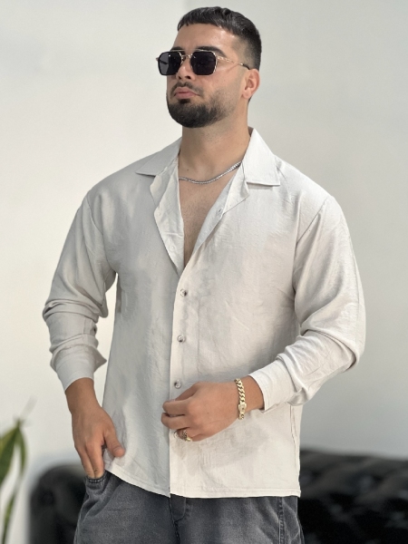 پیراهن بالنی RIKO طوسی روشن