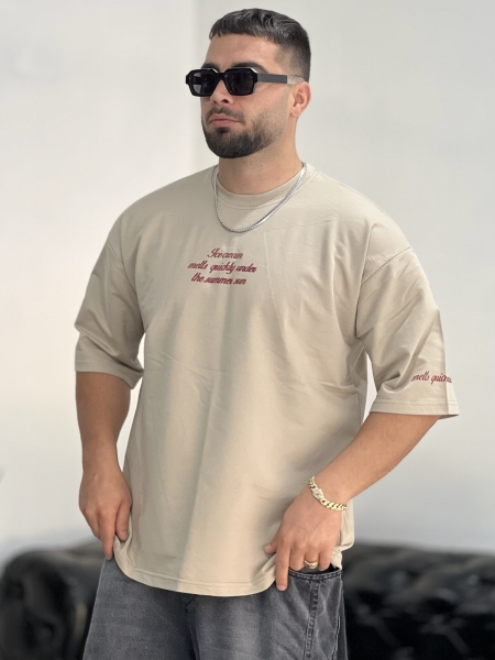 تیشرت 2نخ Verse کرم