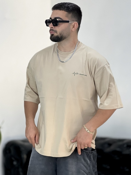 تیشرت پنبه Vawe کرم