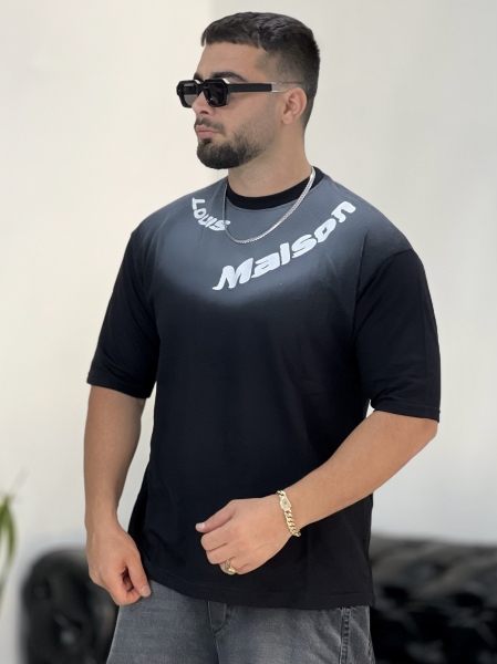 تیشرت 2نخ Maison مشکی