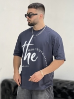 تیشرت پنبه The way خاکستری