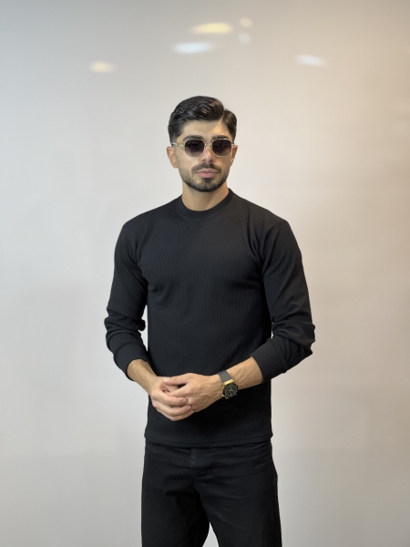 تیشرت مراکش ارم آستین بلند L مشکی