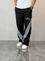 شلوار بگ گلکسی 3 خط موازی Balen مشکی