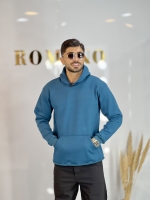 هودی ساده سه نخ داخل کرکی Sepehr سبز کله غازی