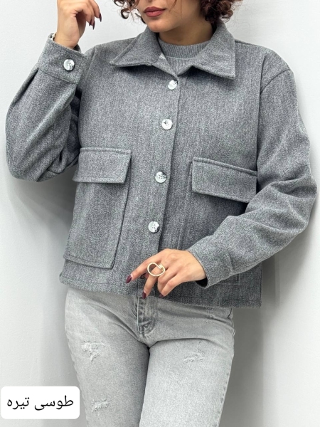 پالتو فوتر جیب پاکتی