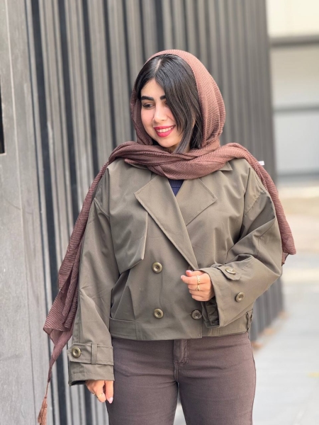 کراپ کت اورسایز4دکمه